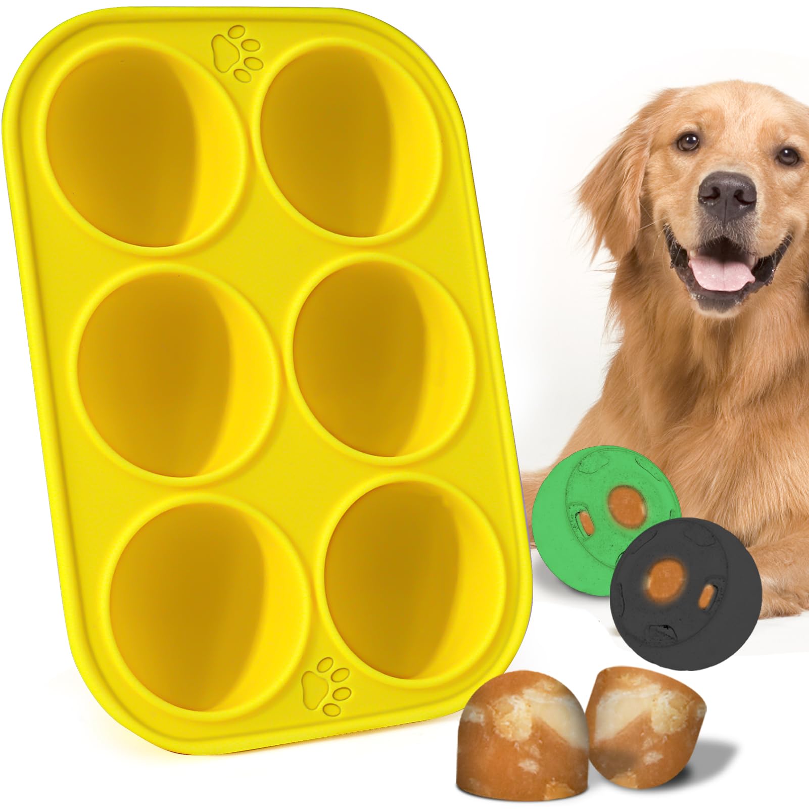 BABORUI Treat Tray Mold Compatible with Woof Pupsicle