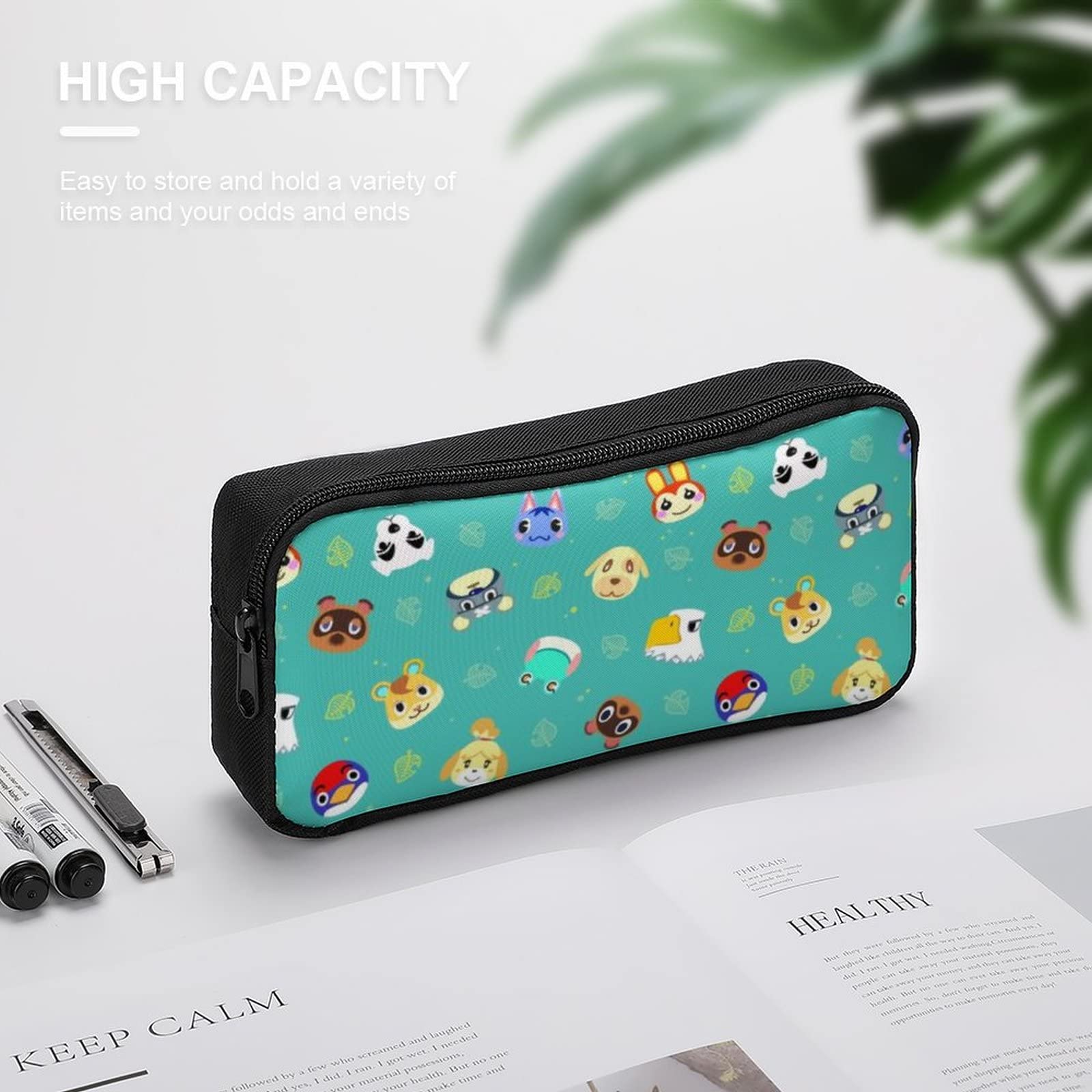 Amazon.co.jp: あつまれ どうぶつの森 筆箱 シンプル ペンケース