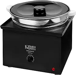 Mega Bell, Panela aquecedora de cera para depilação, Termocera, Cera-Matic Elite, Com refil, Bivolt, 2,5kg, Preto