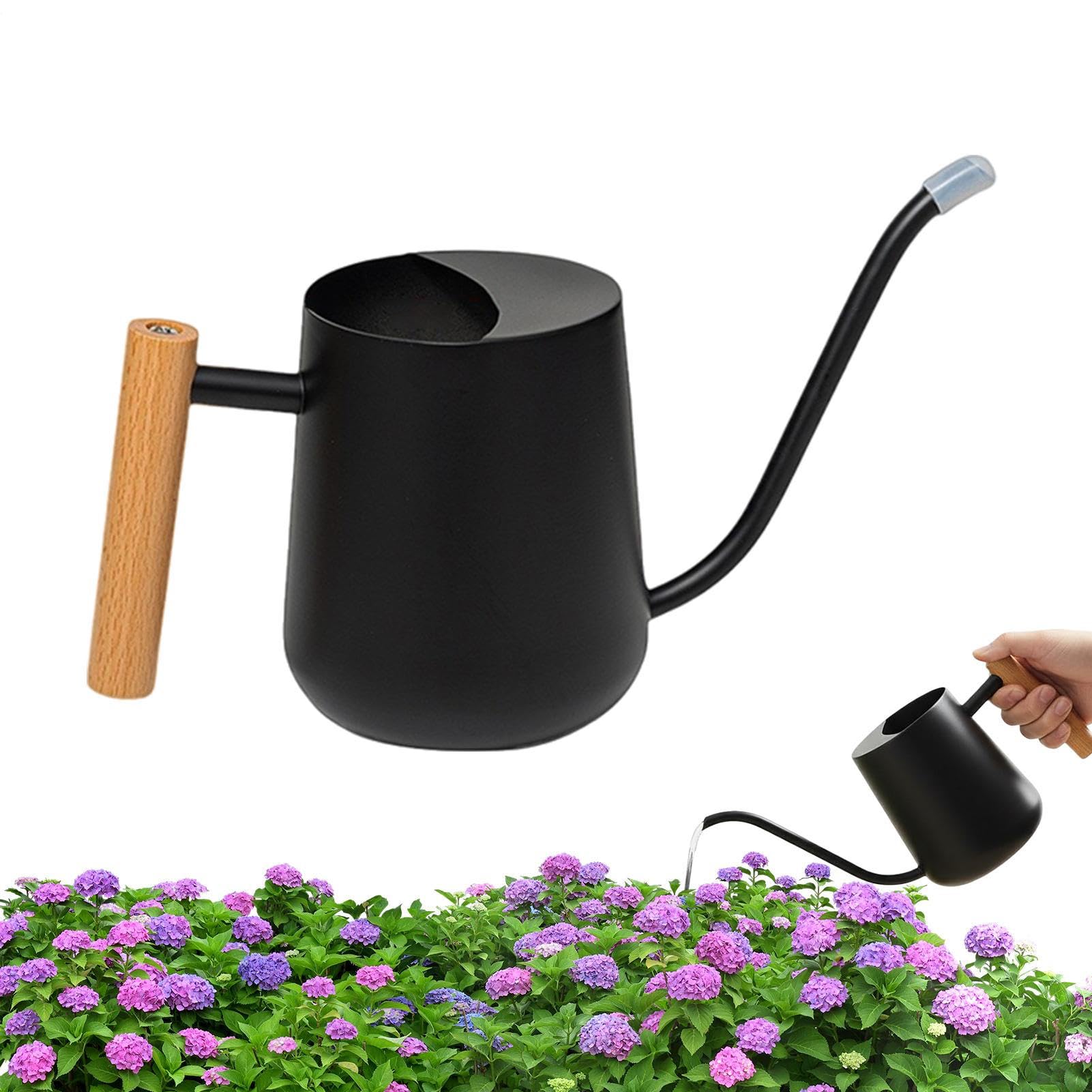 Arrosoir long bec 1L pour stopper les fuites d'eau lors de l'arrosage intérieur
