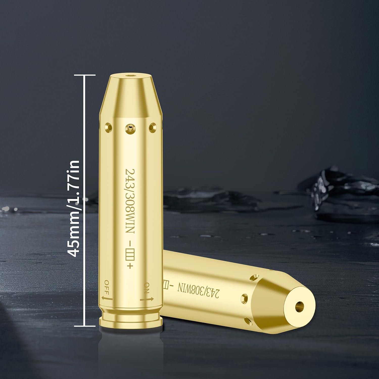 .243 .308 Green Laser Bore Sight Green Dot Boresighter for Hunting and Shooting