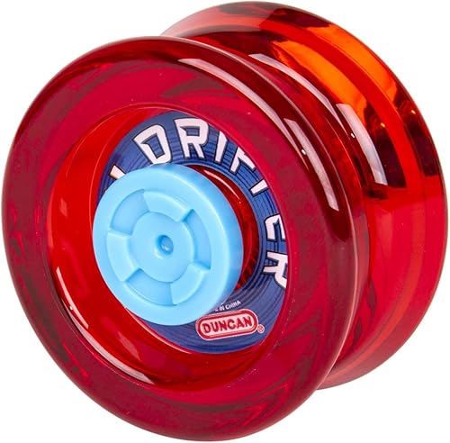Duncan Toys Spin Drifter - Yoyó de giro lateral, de principiante a avanzado, rojo, 1 yoyó