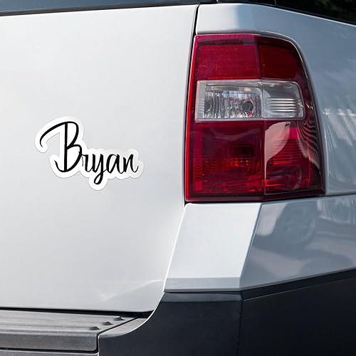 Miniatura 293 de Tyler - Calcomanía de vinilo impermeable con nombre para parachoques de automóvil, laptop, botella de agua, pared, ventana, tamaño - 5 pulgadas más
