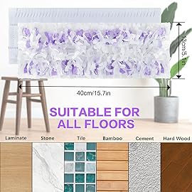 25 Count Disposable Heavy-Duty Power Mop Pads Refills for Swiffer Power Mop,Replacement Floor Cleaning Refills, Non-Washable & Unscented, Compatible with Swiffer PowerMop (Quick-Absorb, No Residue)