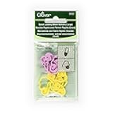 Clover Quick Locking Stitch Markers - Large 12/Pkg