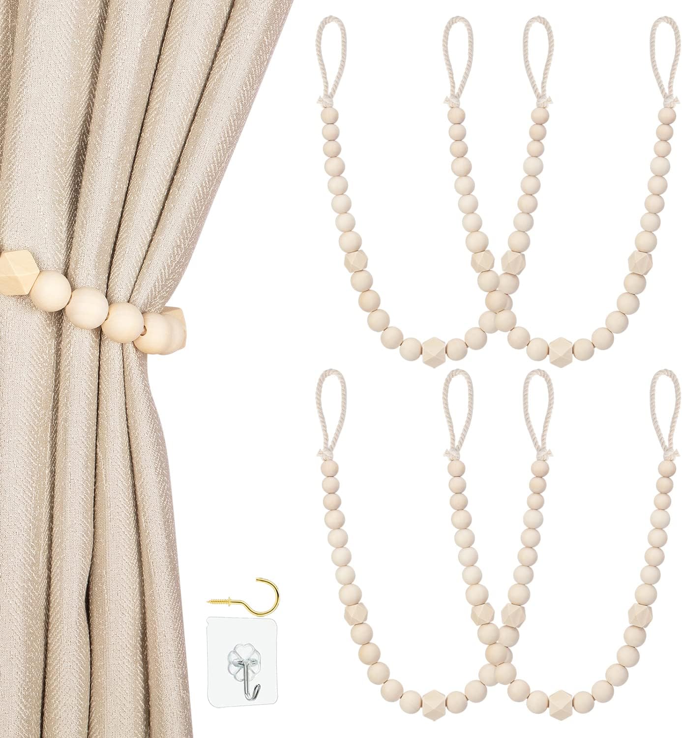 Rope Curtain Tiebacks