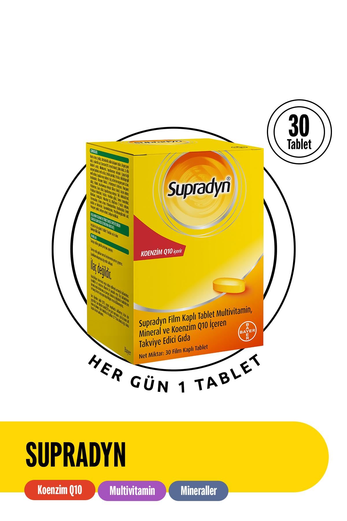 Supradyn Energy Daily 30 filmTablet 40,5 gr