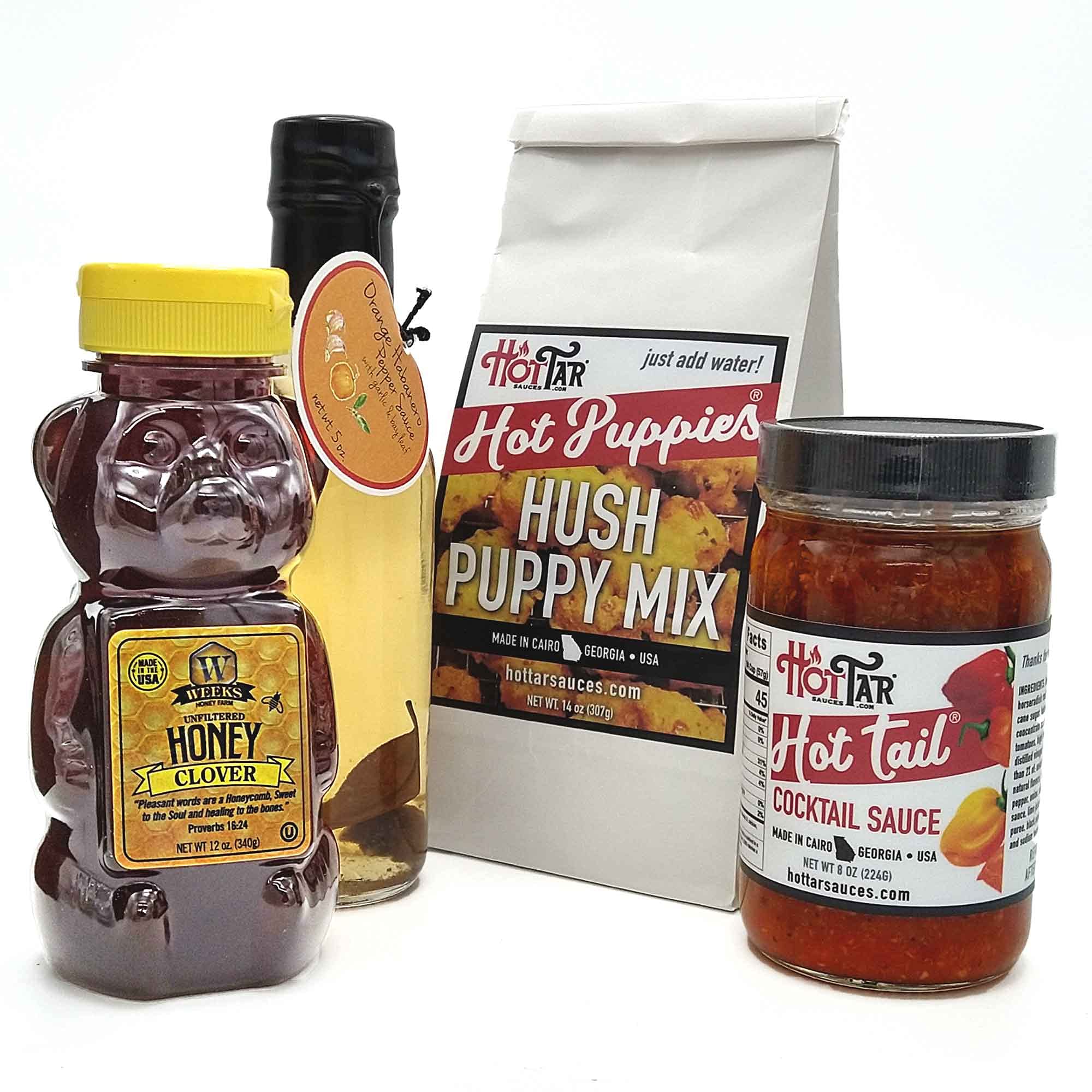 HOT-TAR Spicy Starter Kit and Weeks Clover Honey