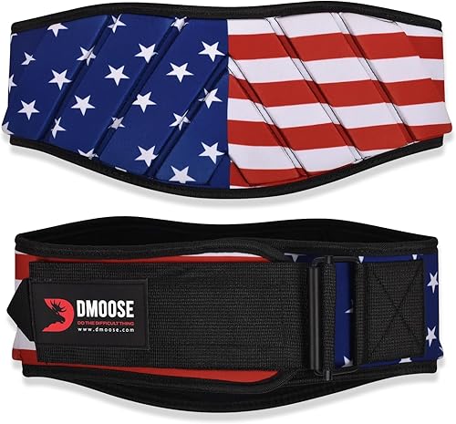 DMoose - Cinturón de levantamiento de pesas, cómodo soporte lumbar y de espalda, cinturón de peso con bloqueo automático para mantener el cuerpo en