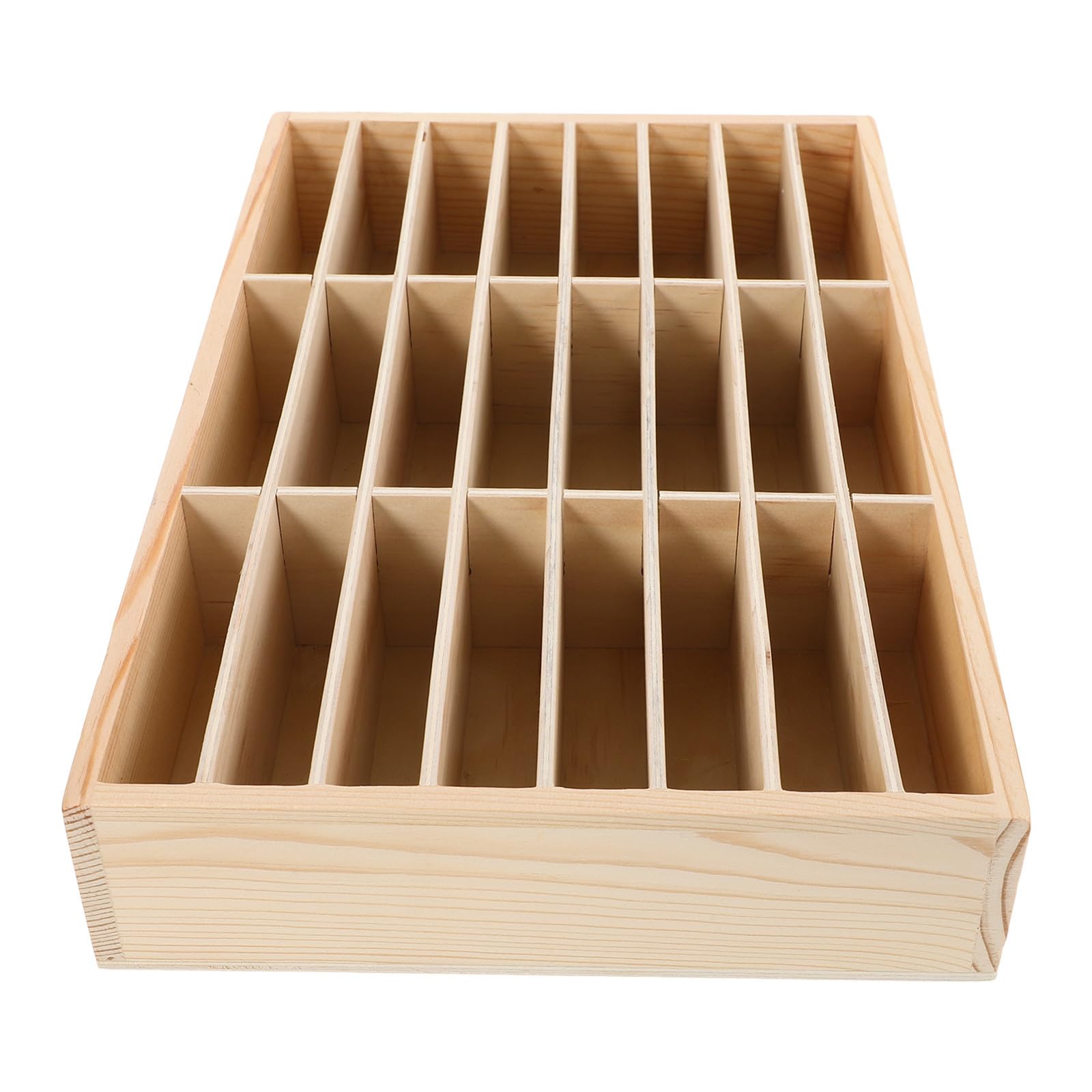 Étui à compartiments pour bureau Balacoo support de téléphone portable en bois