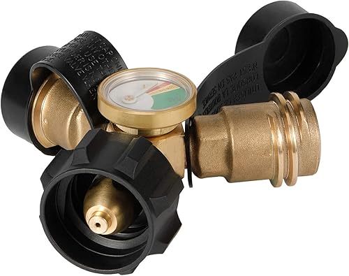 Miniatura 7 de Kohree Adaptador de manguera de propano de 5 pies de 1 libra a 20 libras, manguera adaptador de propano, manguera de tanque de propano para