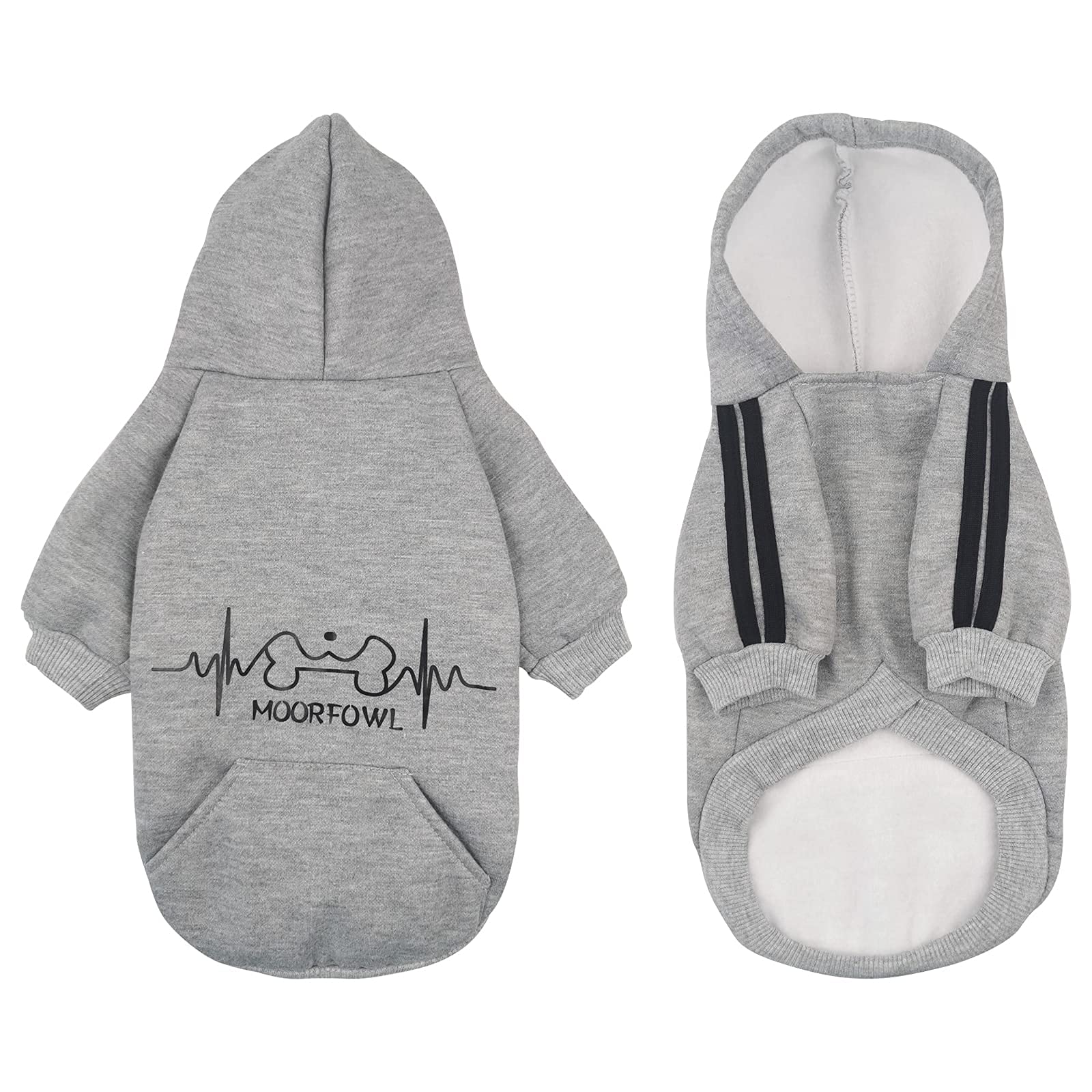 Bluza z kapturem nadaje się do małych i średnich swetrów dla psów podstawowa bluza z kapturem z kieszenią sweterek dla zwierząt domowych ubrania dla kotów dla szczeniąt odzież sportowa