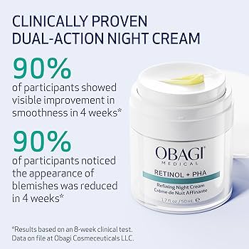Amazon.com: Obagi Medical Retinol + PHA Refining Night Cream