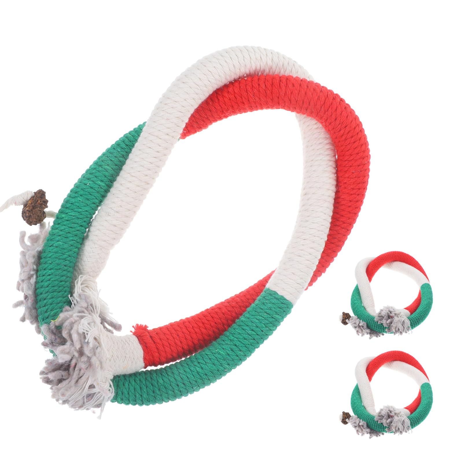 POPETPOP 12pièces Jouet Corde à Mâcher pour avec Herbe à Chat Stimule Instinct De Chasse Et Favorise