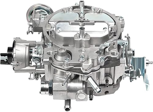 Miniatura 3 de Carburador de 4 barriles para Rochester Quadrajet 1904R 1906R 4MV, apto para GM Chevrolet Chevy Cadillac 1980-1989 con motor 305-350c.i 750 CFM