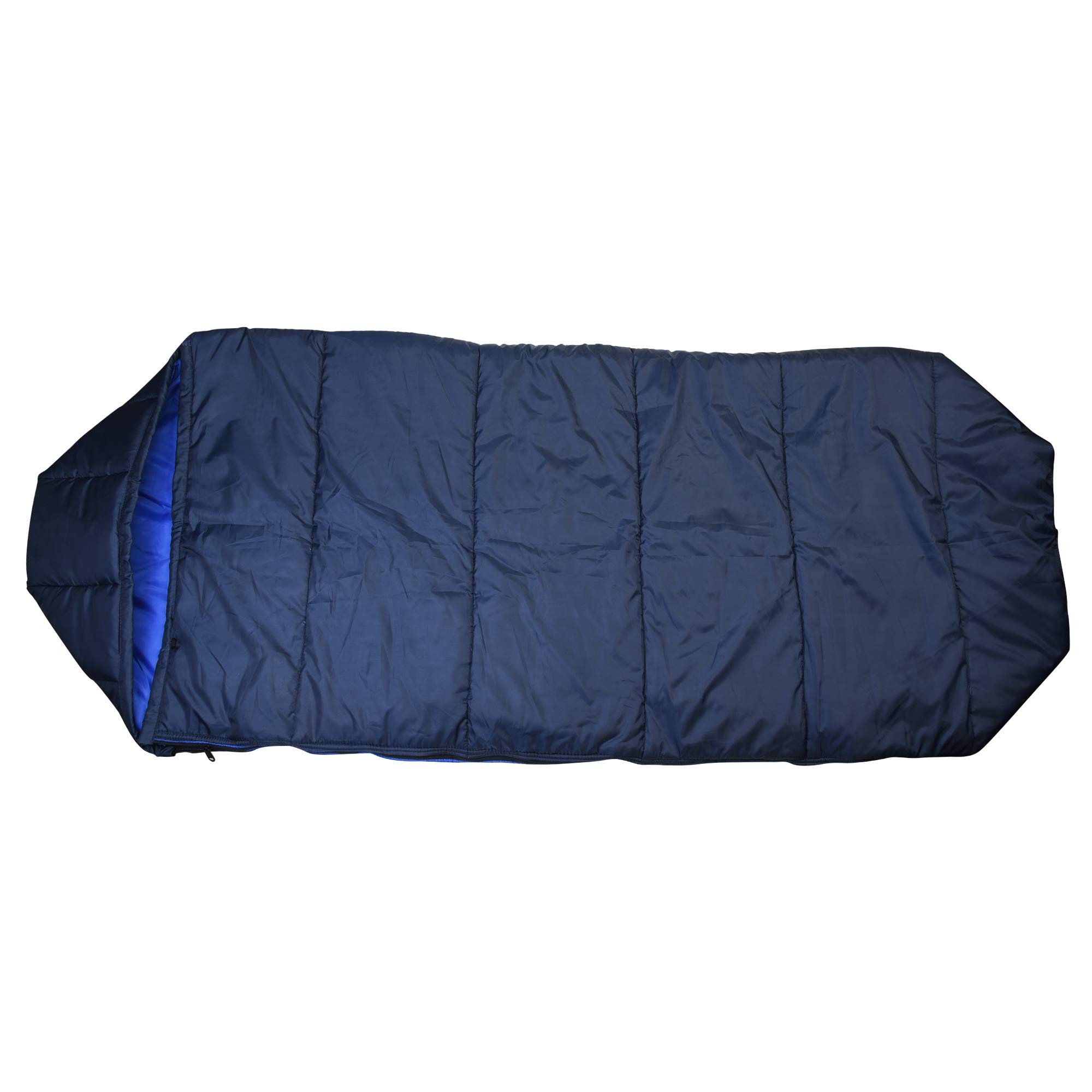 Wet Off Hood Unisex Travel/Camping/Hiking Sleep Sleeping Bag for Men and Women Having Height Upto 6 feet Single Person and Winter Temperature Rating 5 to 20 Degree Celsius (Navy Blue/Royal Blue) (B09P8PHQQN) Amazon Price History, Amazon Price Tracker