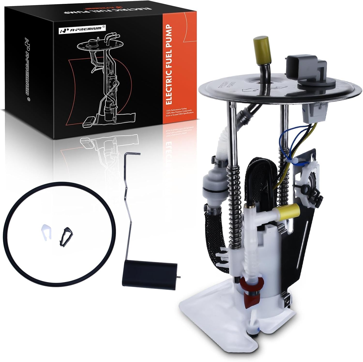 A-Premium Electric Fuel Pump Module Assembly with Sending Unit Compatible with Ford Mustang 2006 2007 2008 2009, V6 4.0L V8 4.6L