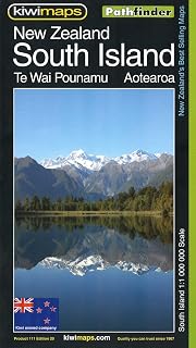 South Island NZ Pathfinder Map 111
