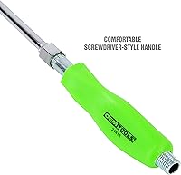 Vista 5 de OEMTOOLS 24413 Boquilla de Aire de Doble Pie, Boquilla de Aire con Bloqueo de Inclinación para Inflado Seguro, Mango de Boquilla para Neumático