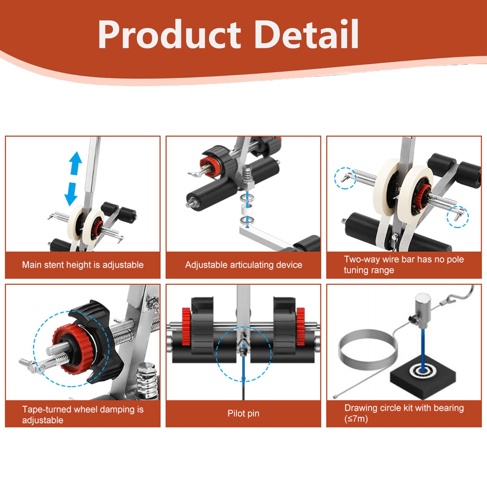 Kit De Máquina De Marcado De Cinta Manual para Marcar Líneas En Canchas Y Entradas De Vehículos, Altura Ajustable, Fácil De Usar.,45cm