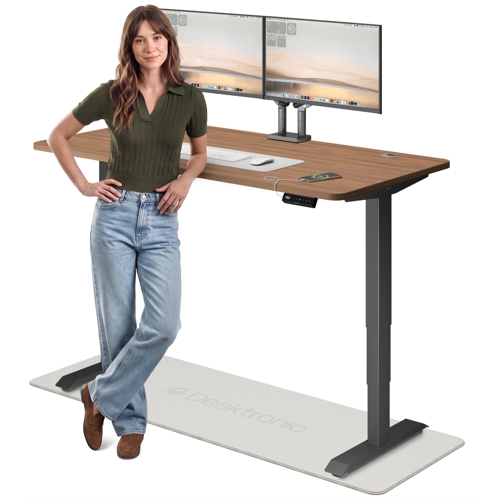 Desktronic HomePro Standing Desk 60x30