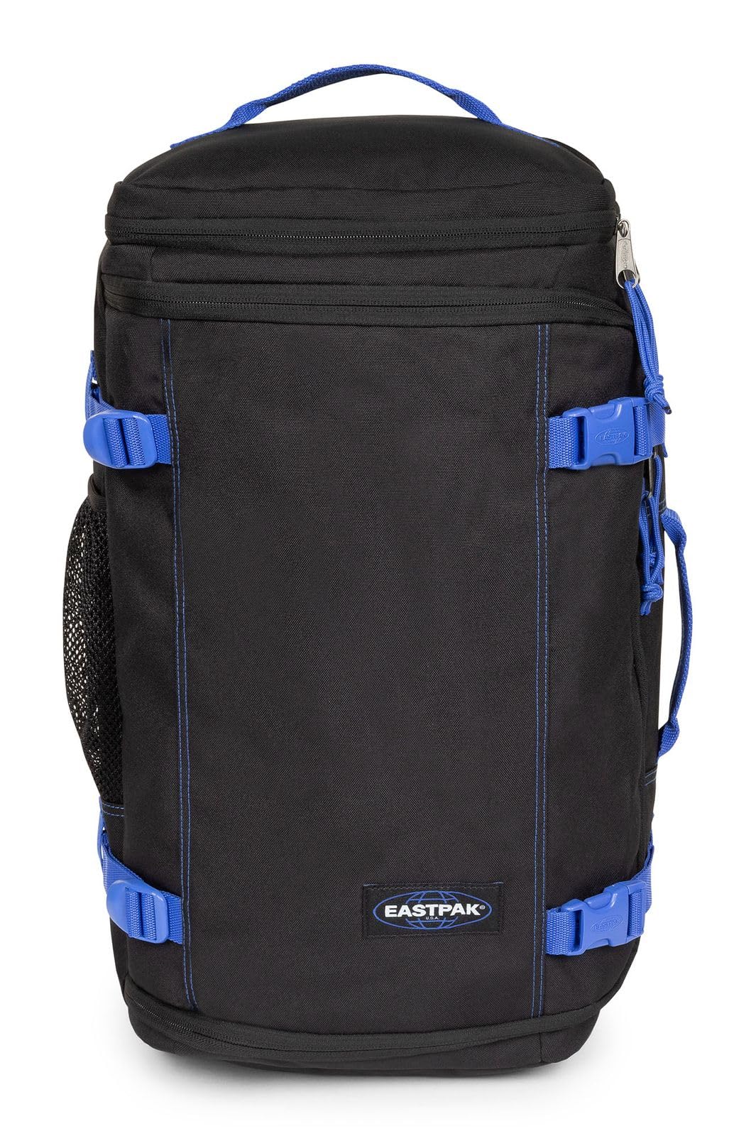 Carry Pack Travel Duffel Backpack Laptop Sleeve Carry On Cabin, Kontrast Black Blue, 53 x 29 x 21, CARRY PACK