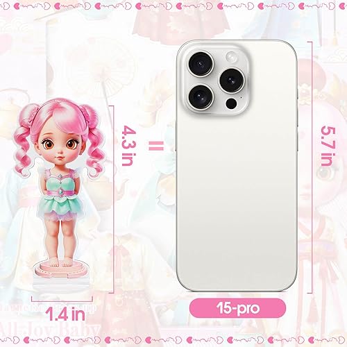 Miniatura 33 de Muñecas de vestir magnéticas, muñecas de papel de princesa magnéticas, muñecas de vestir magnéticas para niñas de 4 a 10 años de edad, juego de Lea