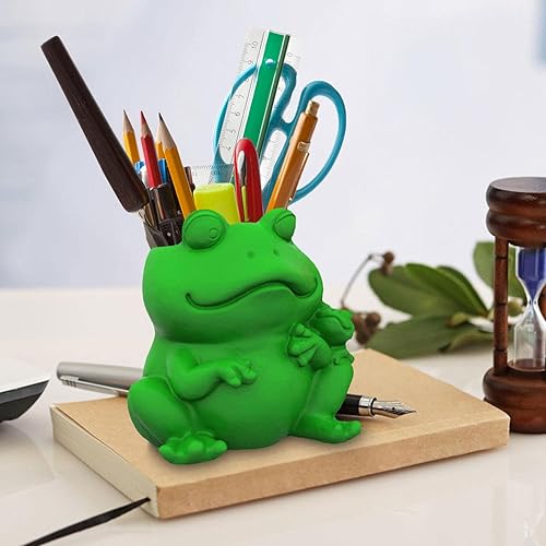 Miniatura 9 de Xuyuan Molde para macetas  Molde de resina en forma de rana  Molde para macetas de hormigón, molde de silicona para macetas, portavelas para