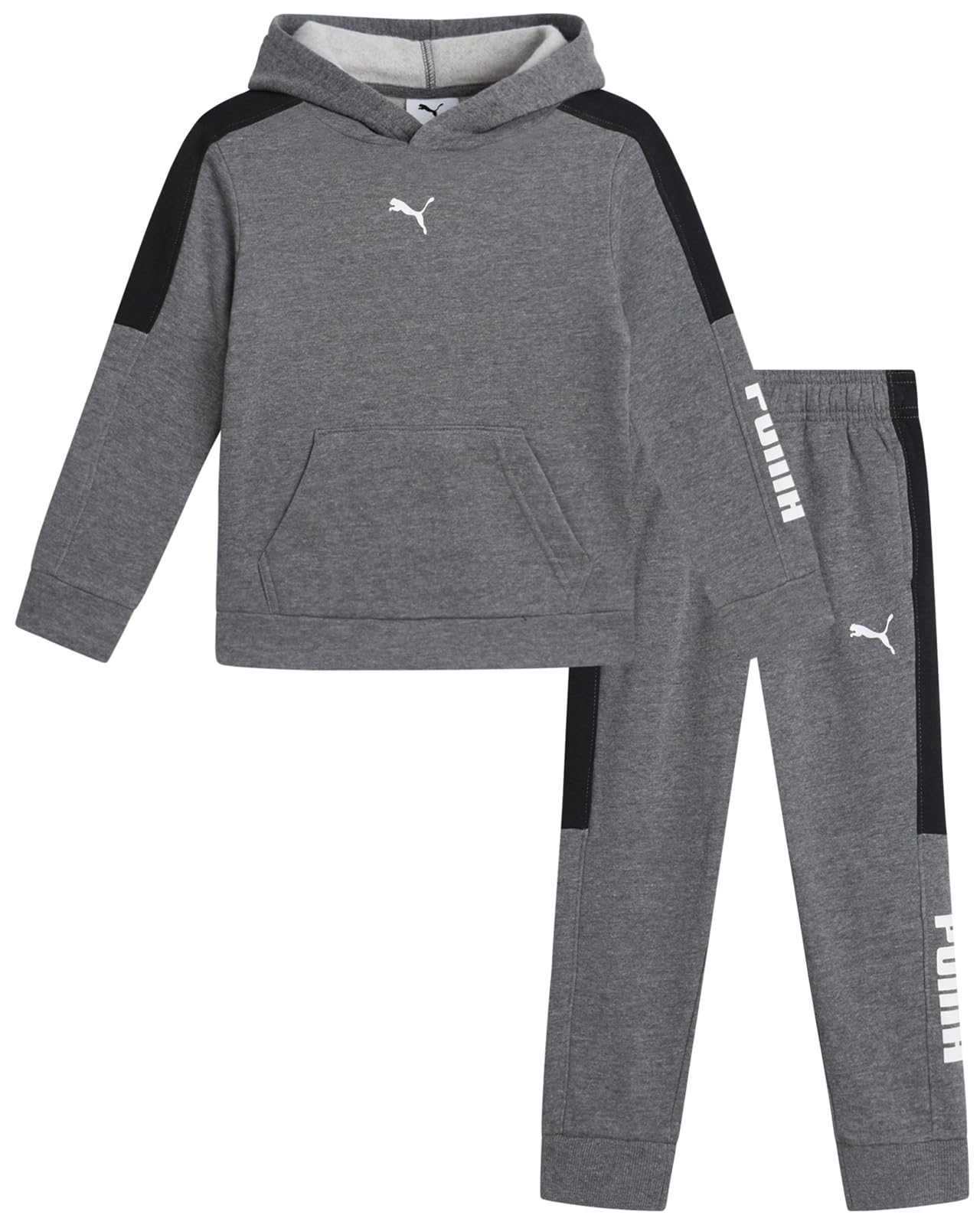Baby Boys 2 Piece Fleece Pullover Hoodie & Jogger Set
