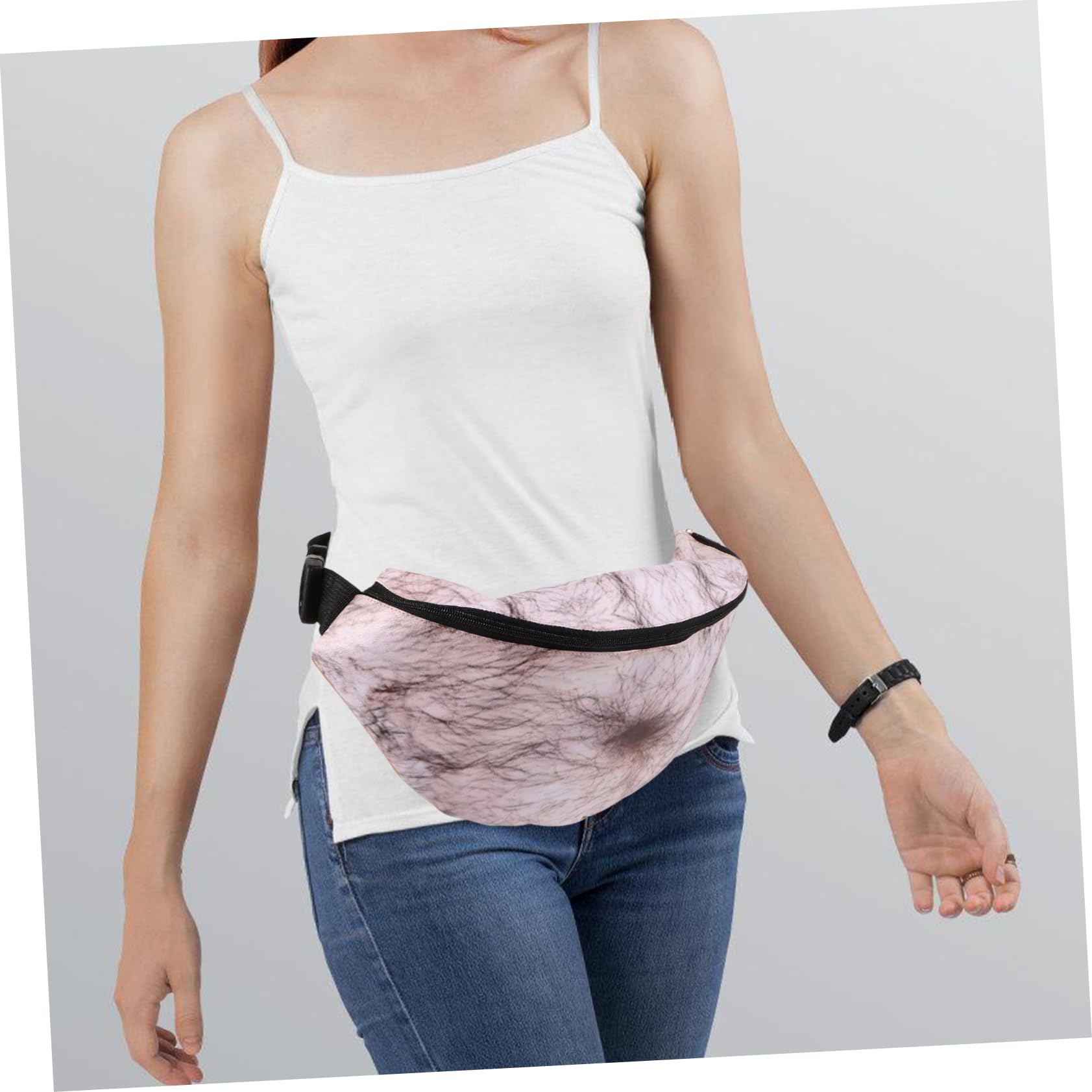 BESPORTBLE Lot De 3 Banane Tendance pour Femmes Pochette Cachée Banane De Voyage pour Femmes Et Hommes Ceinture Sécurisé Pochette Antivol pour