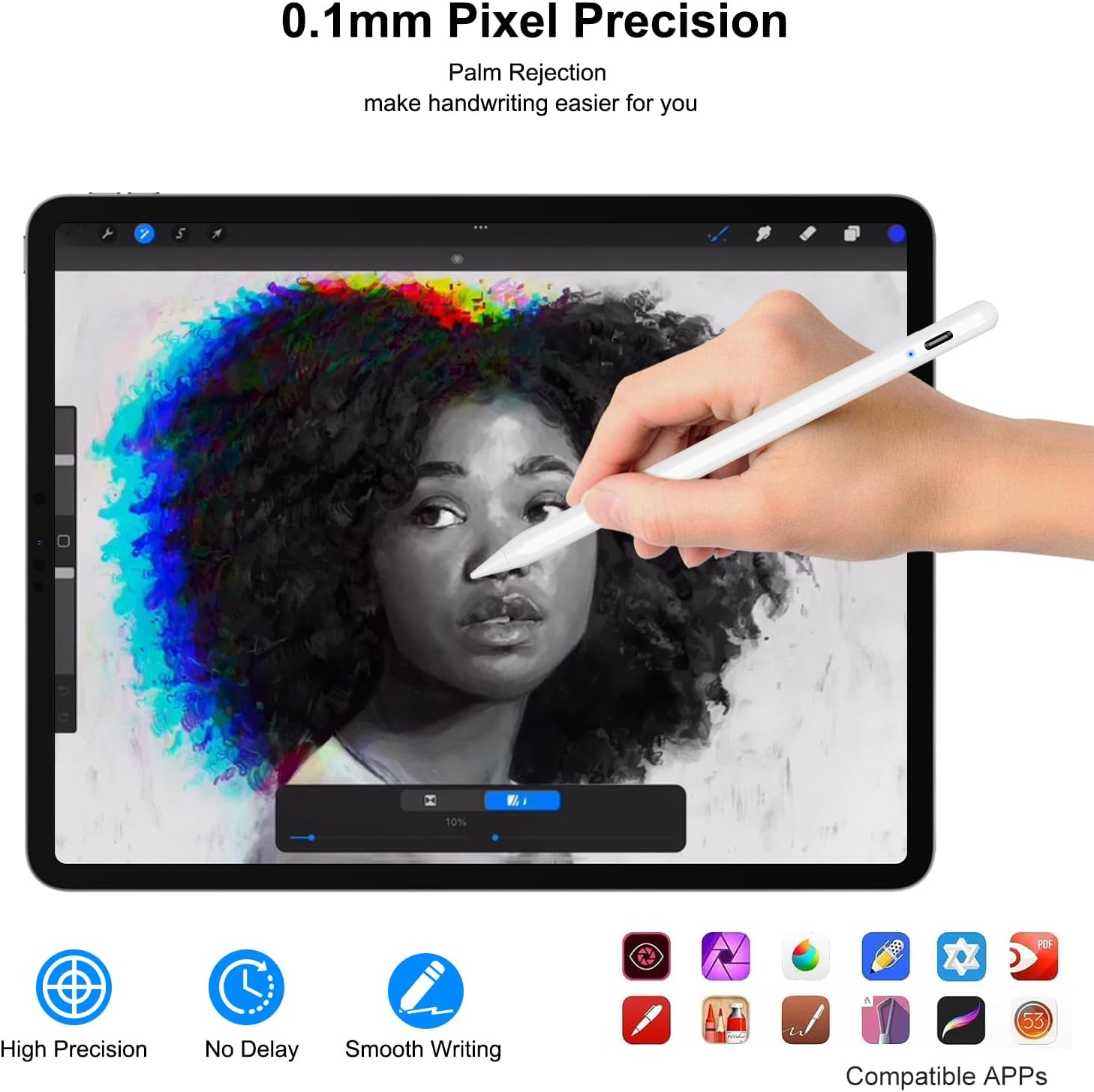 Palm rejection feature demonstration