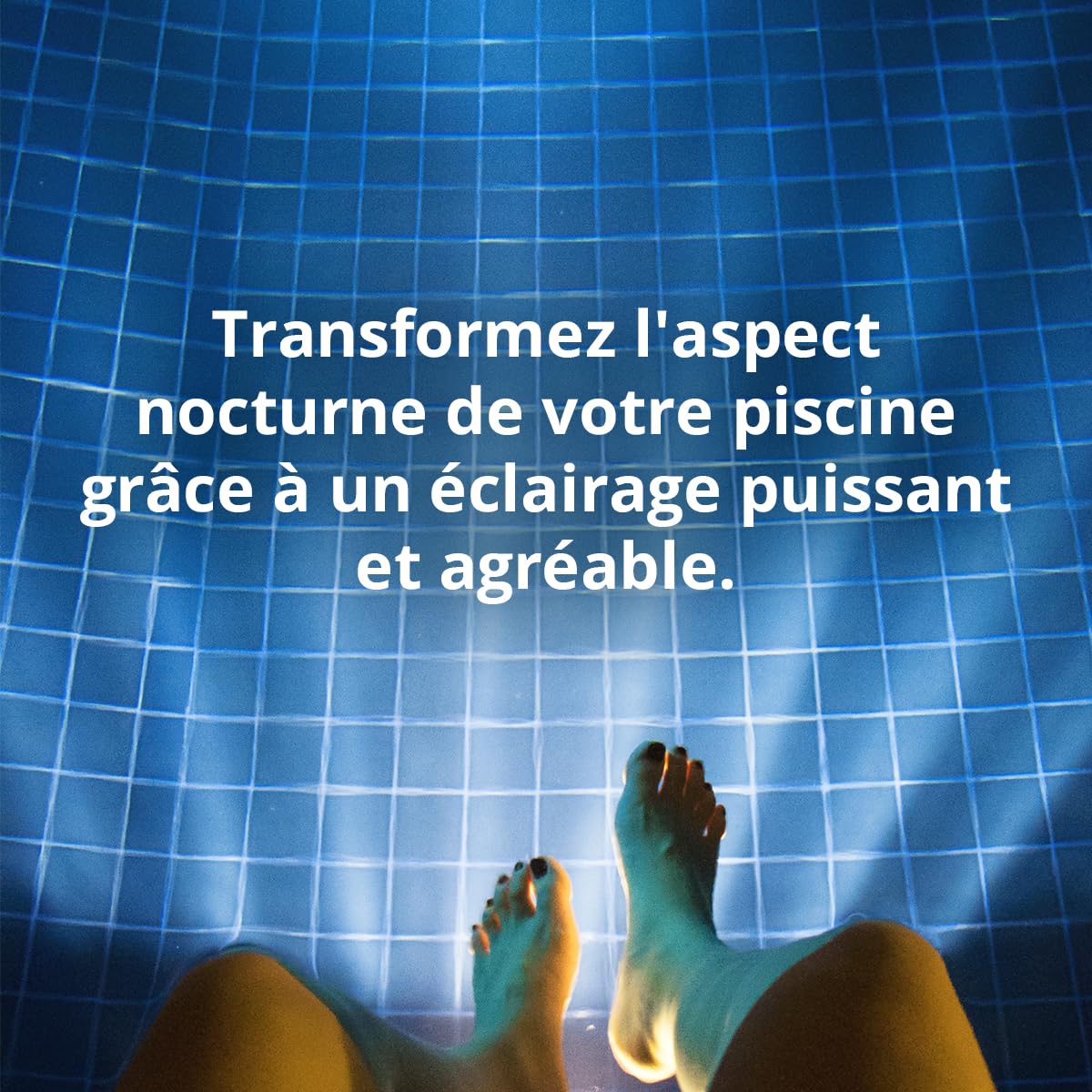 Projecteur de lumière LED blanche pour piscine sous-marine PAR56 - 14,5 W (20 VA) - Faible consommation d'énergie - Éclairage puissant pour piscines AstralPool