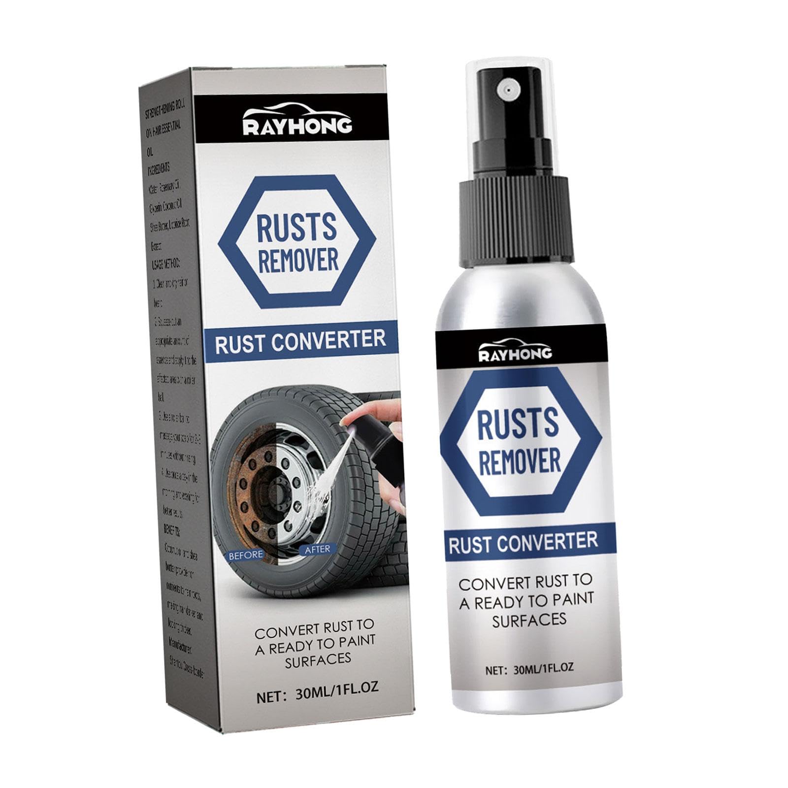 CALANDIS 30 ml Rust Converter Spray Sturdy Accessories for Car Chassis Derusting, Rust Prevention, Specialty Paint & Coatings, Auto Paints & Supplies-picture-51
