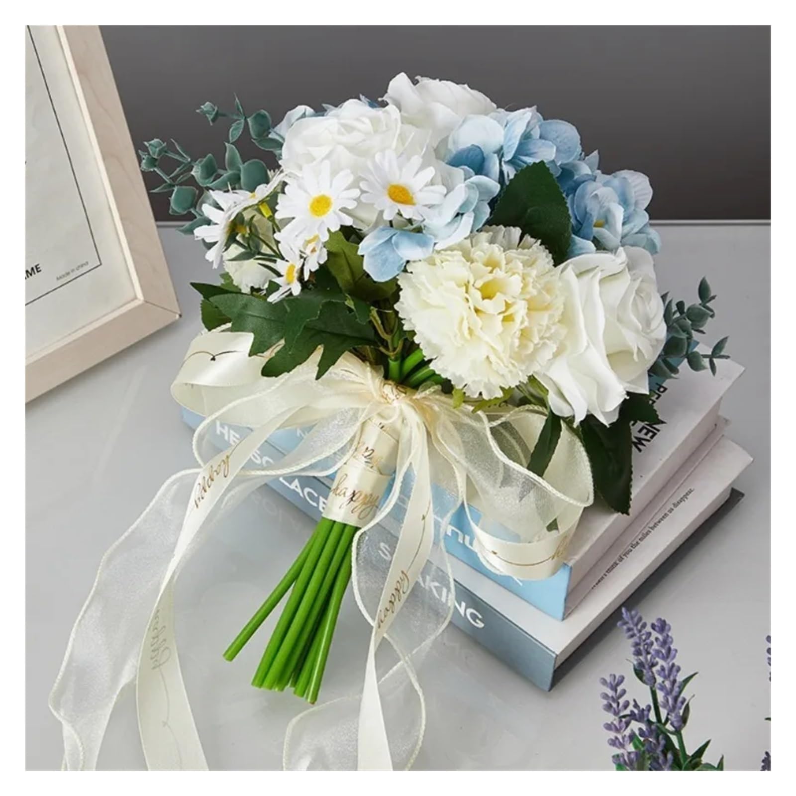1 PCS Wedding Bridal Bouquet Bridal Bouquet Throwing Wedding Bouquet Anniversary Bridal Party Wedding Party Holding Flowers Fiori Artificiali Peonie