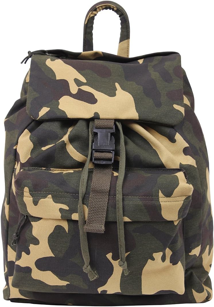 Rothco Canvas Daypack, Olive Drab : Clothing, Shoes & Jewelry