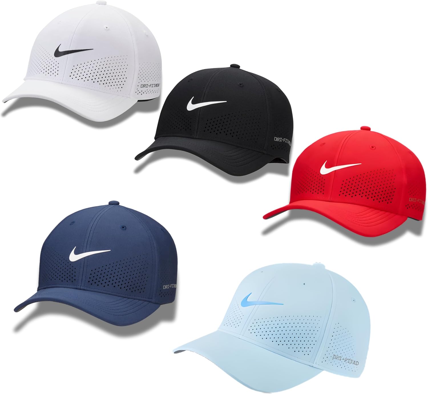 Nike Rise High-Crown Dri-FIT ADV Structured Cap - AeroBill Stretch-Fit Golf & Running - Image 2