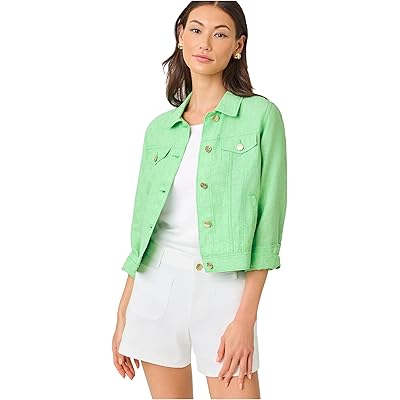 Lilly Pulitzer Seaspray Linen Jacket