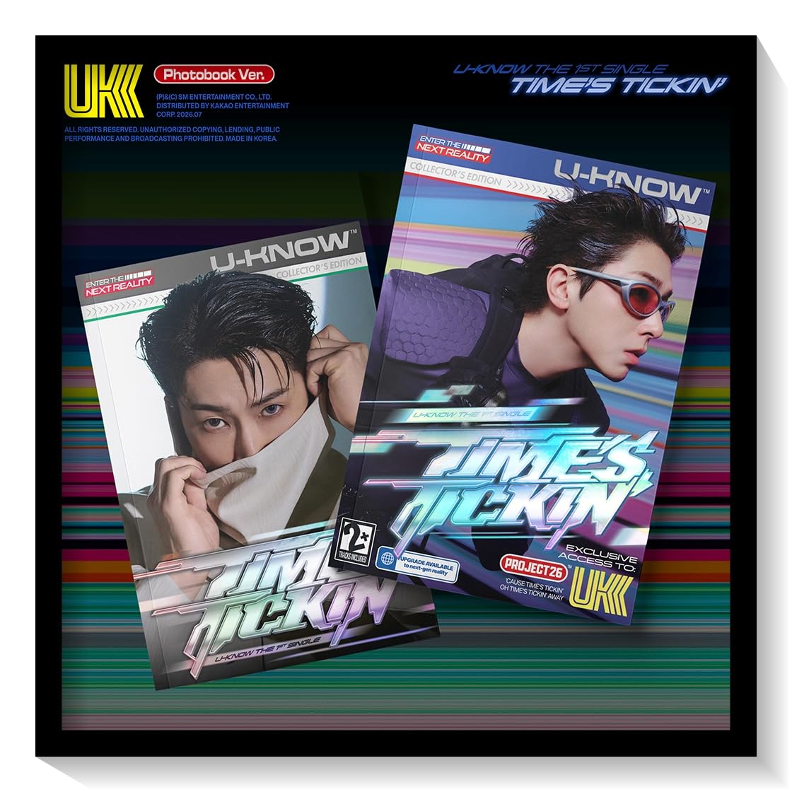 Amazon.co.jp: U-KNOW (ユンホ of TVXQ) - 1st Single [ Time's Tickin