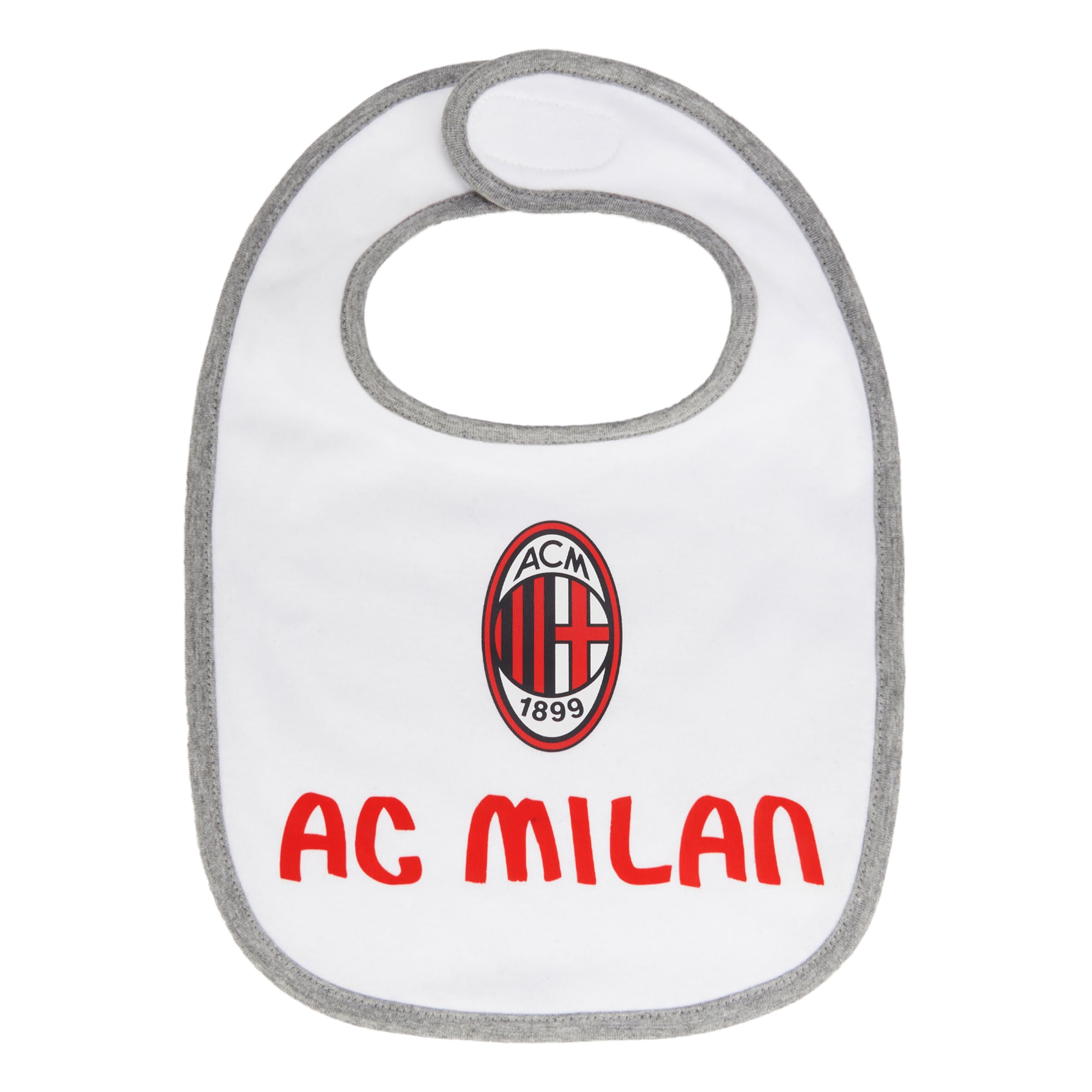 A.C. Milan Bavoir AC Milan, Blanc, Taille Unique Bébé garçon