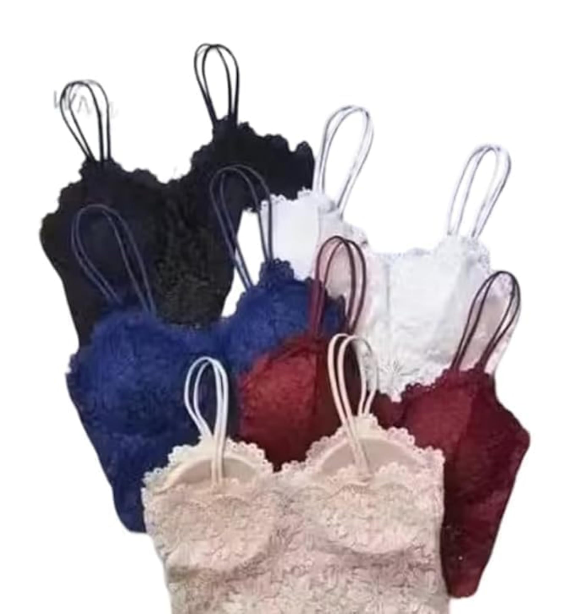 ADITI Spaghetti Strap Lingerie - Multicolor, Size 36