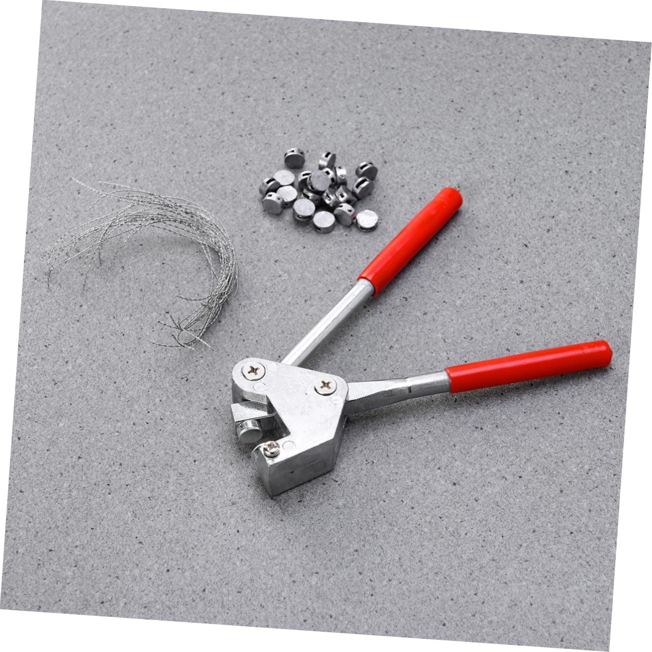 Lead Sealing Pliers Kit 20 Pieces of 10x4 Lead Wire Heavy-Duty Steel Pliers for Secure Locking and Sealing Applications