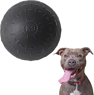 Monster K9 Dog Toys for Aggressive Chewers, Dog Ball - Virtually Indestructible Dog Toys for Large Dogs, Heavy Duty Strong Tough Chew Toy for Aggressive Chewers Medium & Large Breed, Made in USA
