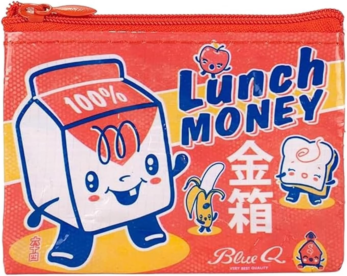 Coin Purse – Cute Coin Pouch for Men and Women, Small Wallet Keychain Organizer, Zipper Bag for Coins, Gift Cards & Earbuds, Mini Card Holder, Compact Zip Wallet, 3"h x 4"w