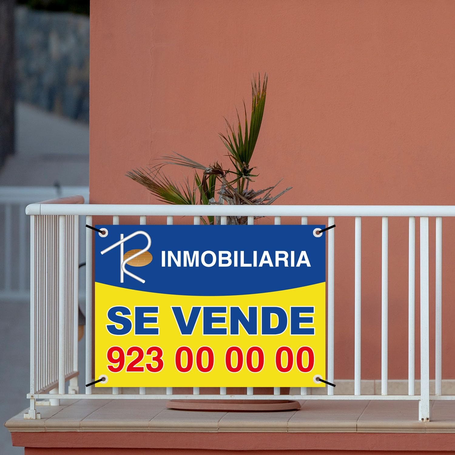 Pancarta Personalizada para Publicidad Exterior, lona resistente 300x100 cm | Con impresión nitida y resistente para dar máxima visibilidad a tu negocio, evento o promoción en espacios exteriores