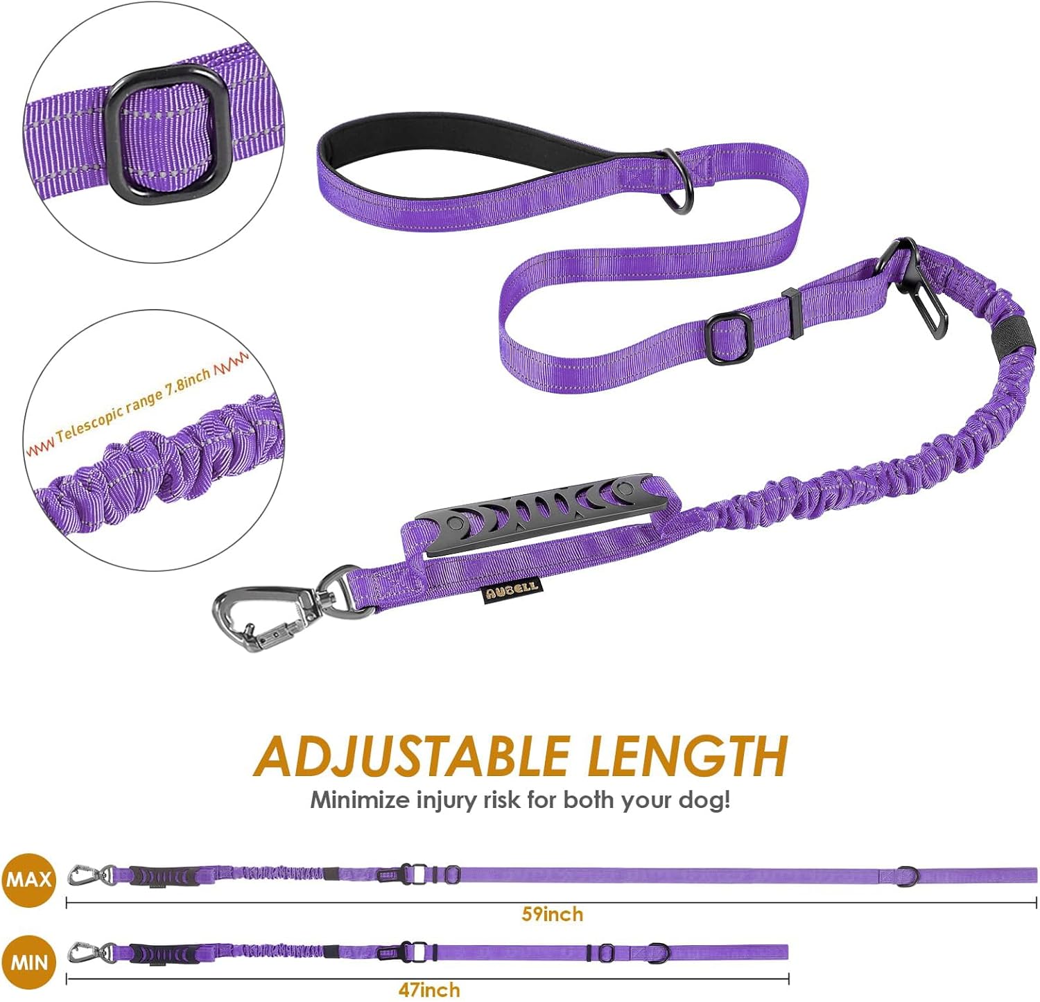 Tactical Dog Collar Bundle with 6FT Multifunction Width Double-Sided Leash, Soft Breathable Adjustable Nylon Dog Collars Medium Large Dogs Set