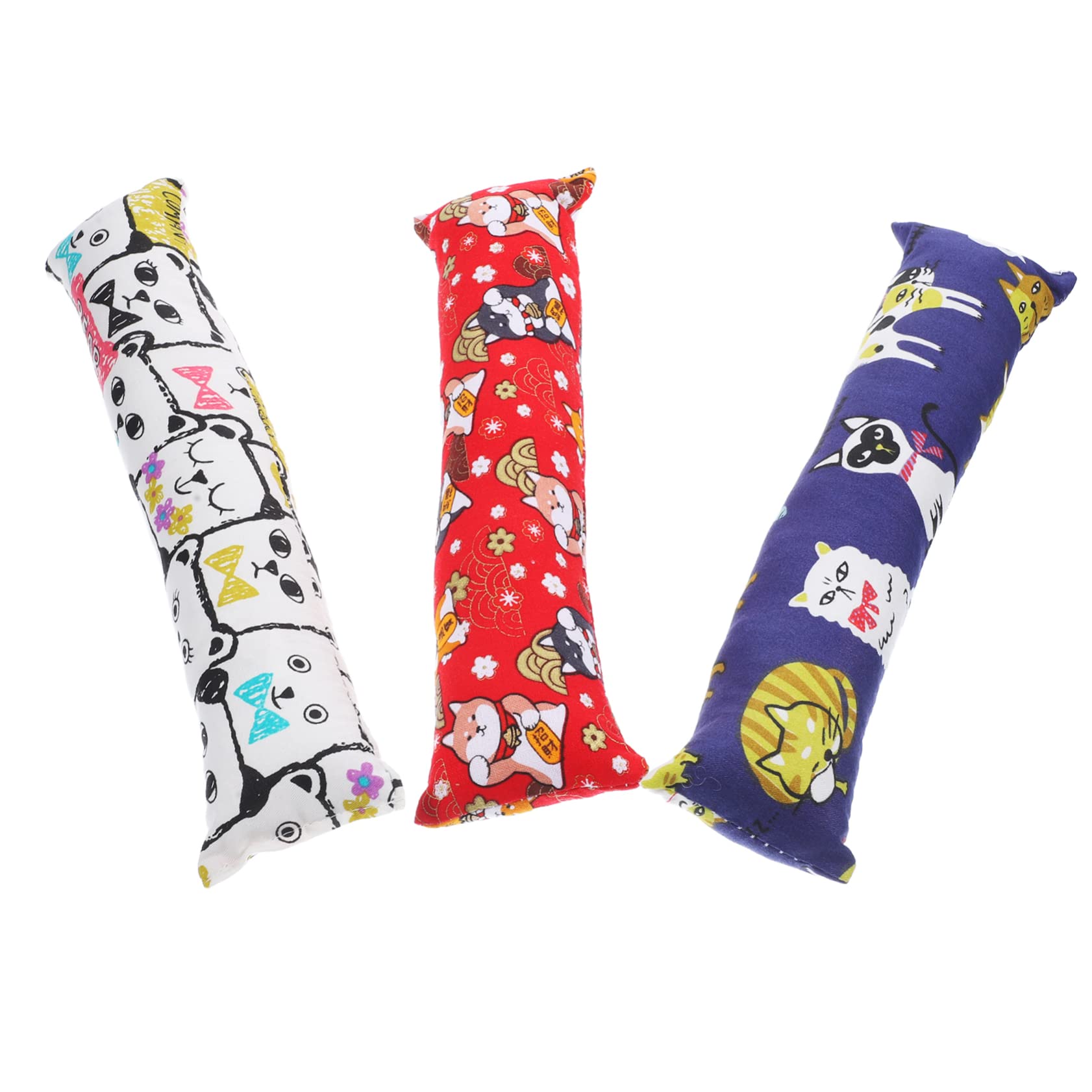 DOITOOL 12pièces Jouets Chat pour Chaton avec Coussin Herbe à Chat Jouets à Mâcher Divertissement Et pour Vos Félins