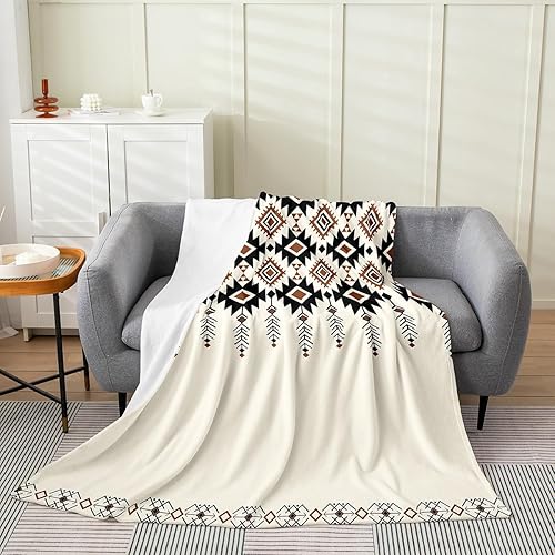 Miniatura 15 de Erosebridal Japanese Great Waves Flannel Blanket Queen Inch Asian Sea Wave Fleece Blanket Nautical Black Gold Clouds Fuzzy Plush Throw Vintage Retro