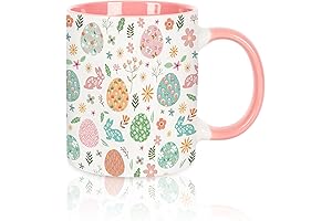 Easter Egg Bunny Mug: Cute and Colorful for Your Holiday Festivities