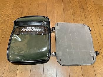 Amazon.co.jp: タンクバック 当時物 カーキ 帆布 立花自動車 タイプM