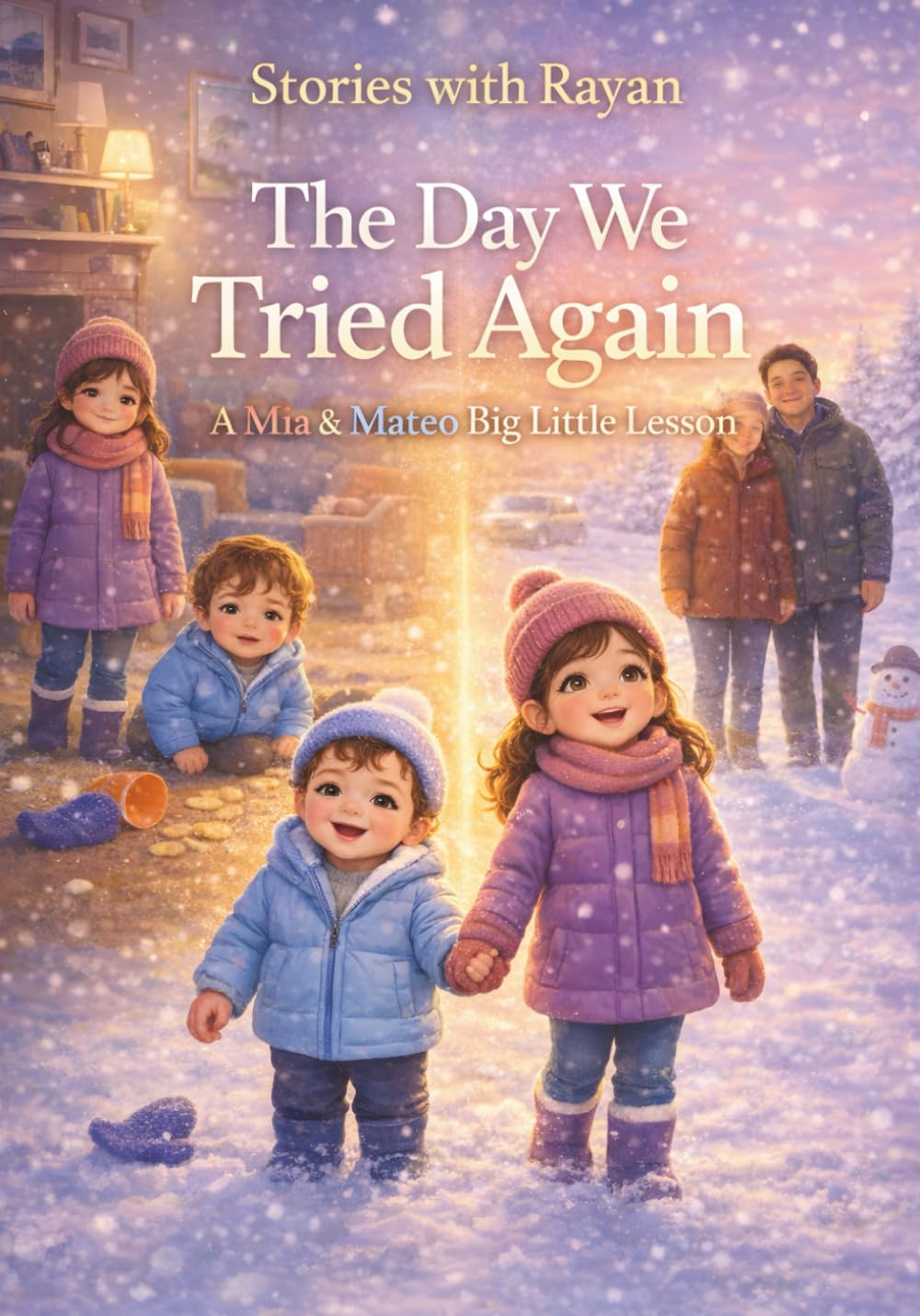The Day We Tried Again: A Gentle Story About Trying Again, Big Feelings, and Growth Mindset for Kids (Stories with Rayan)